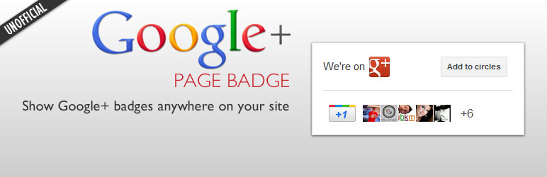 Google+ Page Badge