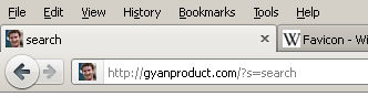 Web site icon in Admin Panel, Site and Address bar.