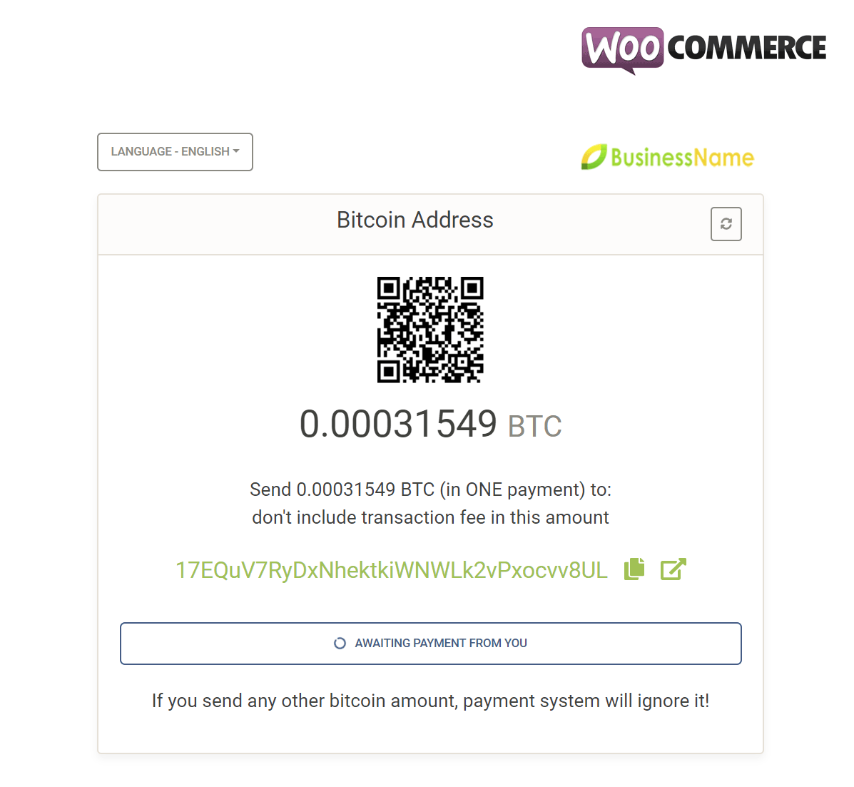 Bitcoin Payment Gateway for WooCommerce – Plugin WordPress | sosvima.it Italia
