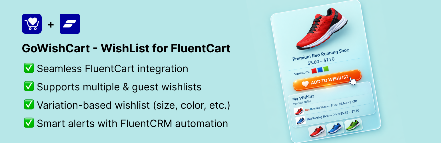 GoWishCart – Wishlist for FluentCart