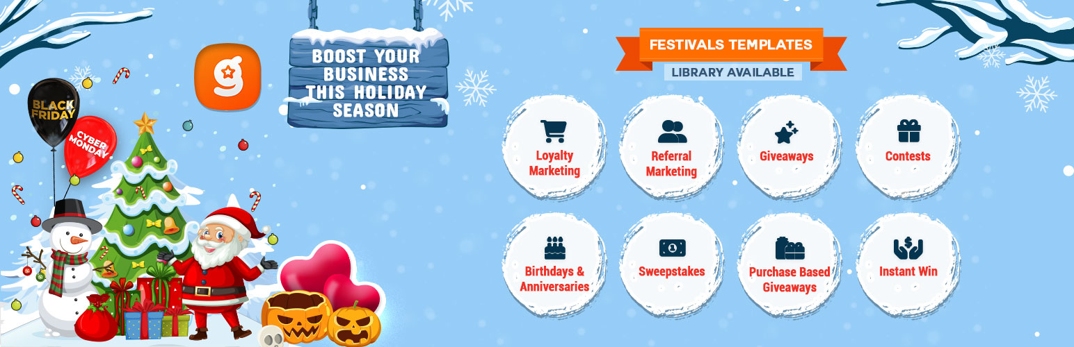 Gratisfaction- Contests Giveaways Referral Loyalty Rewards and Birthdays Program