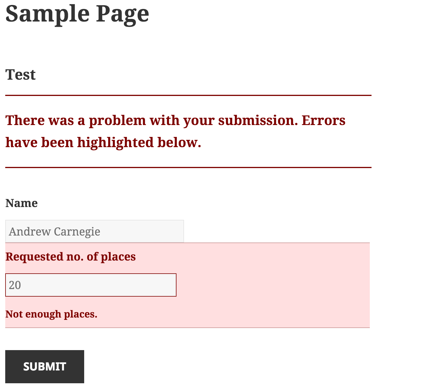 Validate field upon form submission and make sure we don't book more entries than available screenshot-1.png.