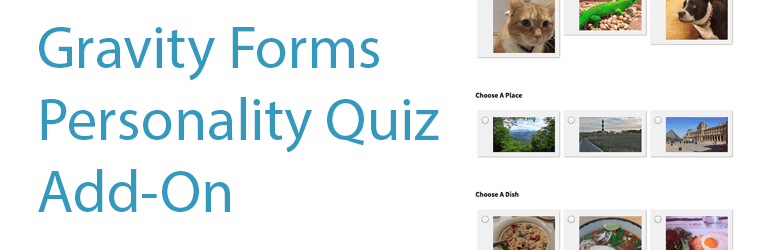 Gravity Forms Personality Quiz Add-On