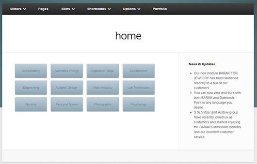 this is how the category view looks like