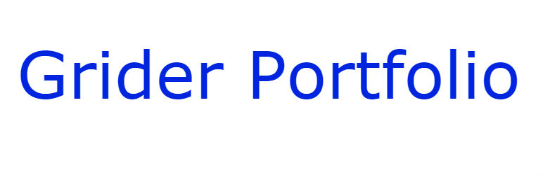Grider Portfolio