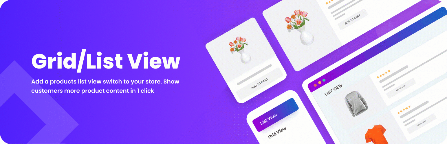 Product image for Grid/List View for WooCommerce.