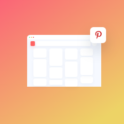 WordPress Pinterest Plugin &#8211; Make a Popup, User Profile, Masonry and Gallery Layout Icon