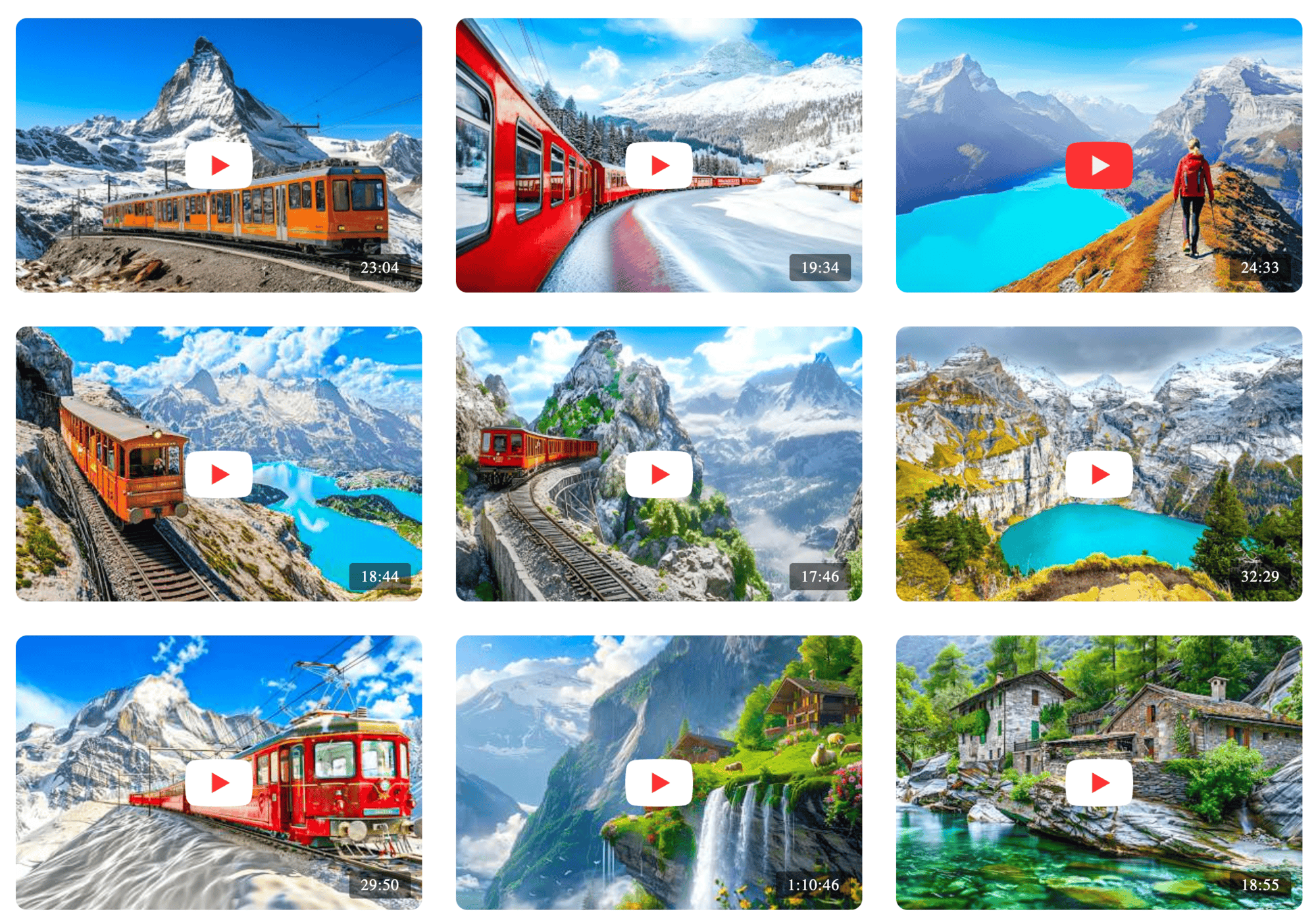 Grid View - Style 01: GS YouTube Gallery