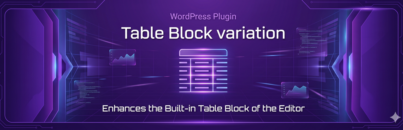 GT Table Block