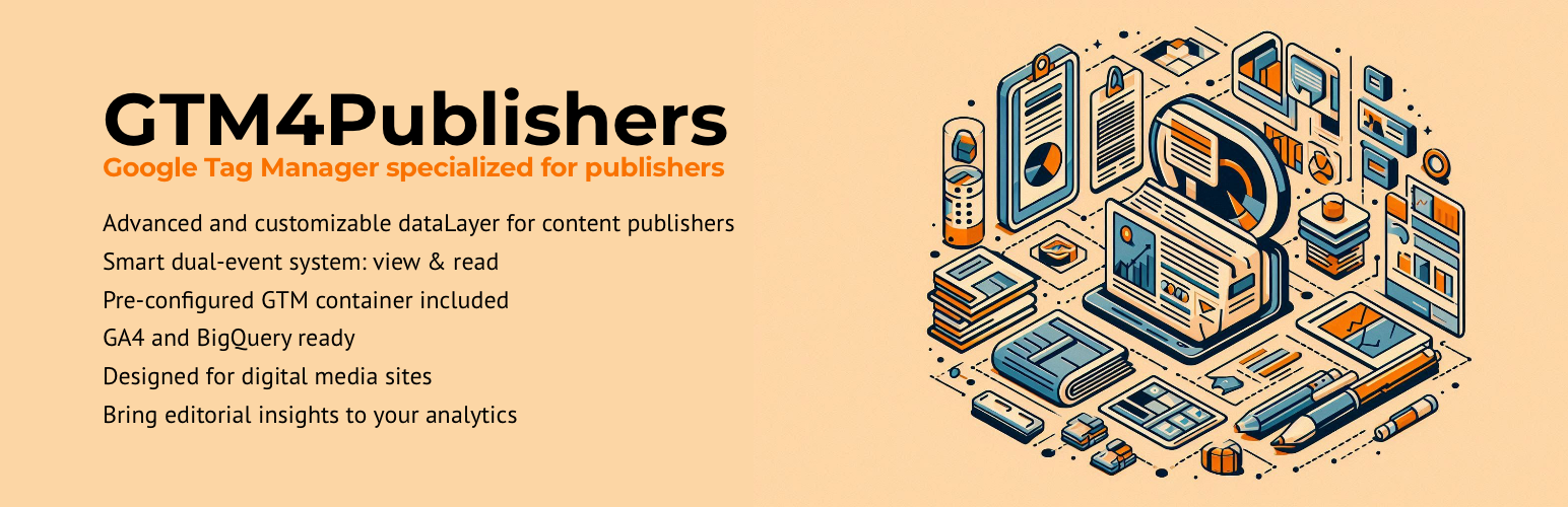 GTM4Publishers – Smart content tracking for blogs, news sites and magazines