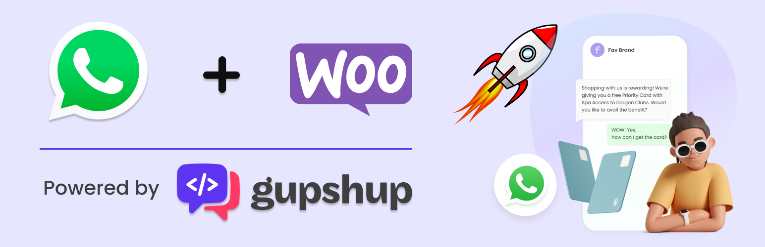 Gupshup Messaging Automation for WooCommerce