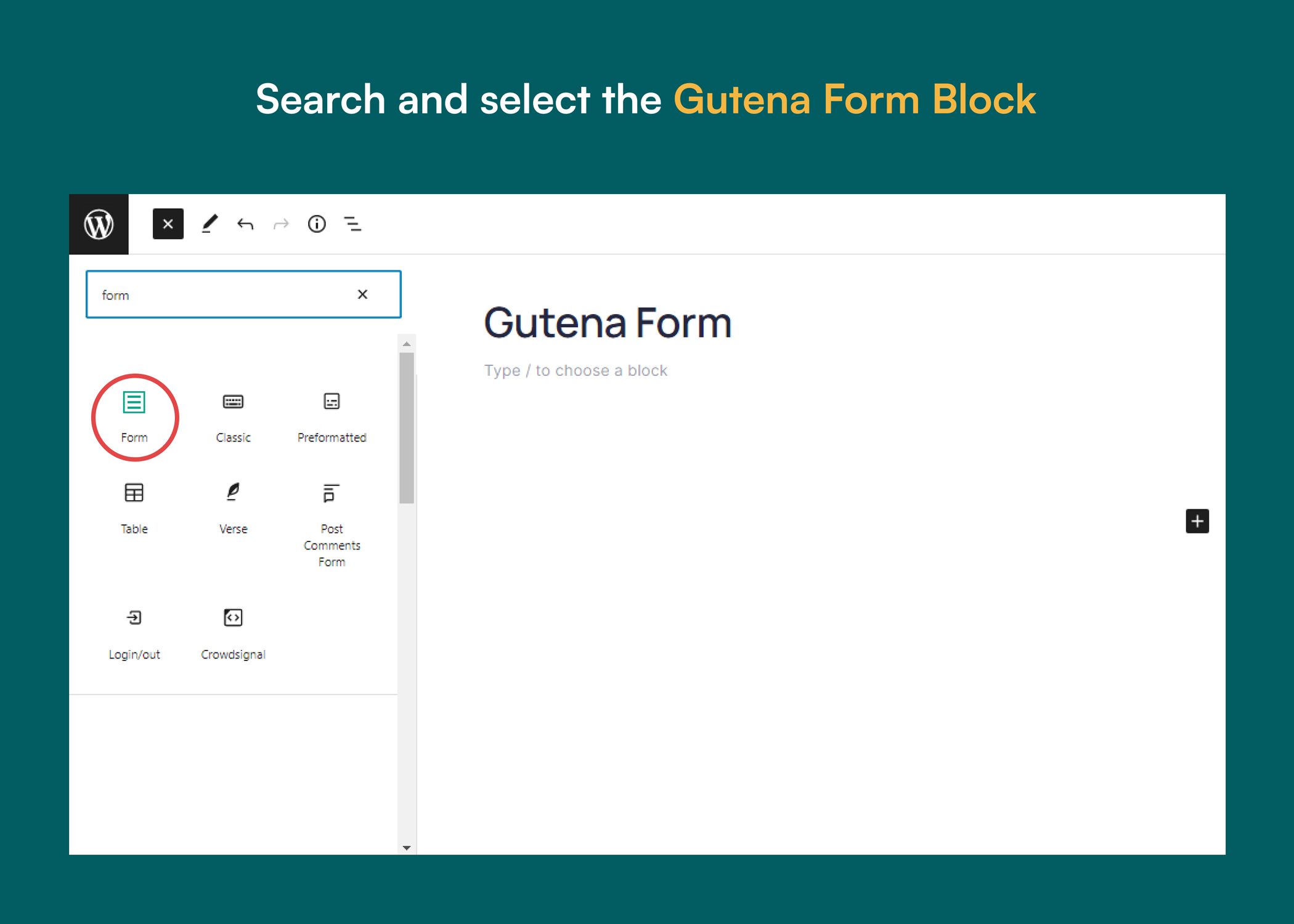 Gutena Forms &#8211; Contact Forms Block