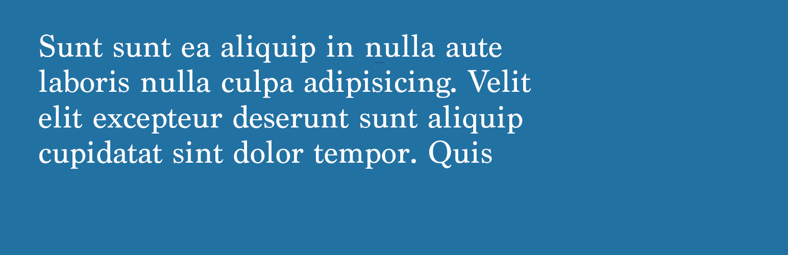GutenIpsum