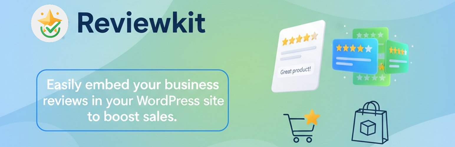 Reviewkit – Trustpilot Reviews Widget & Embed