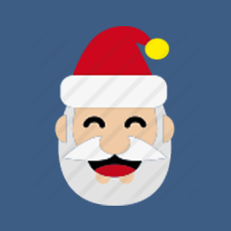 Happy Santa Icon