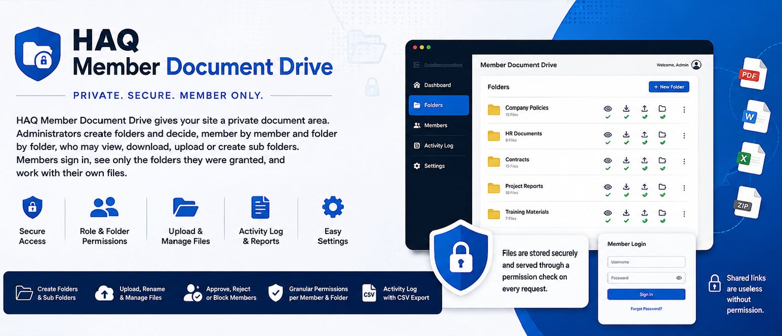 HAQ Member Document Drive