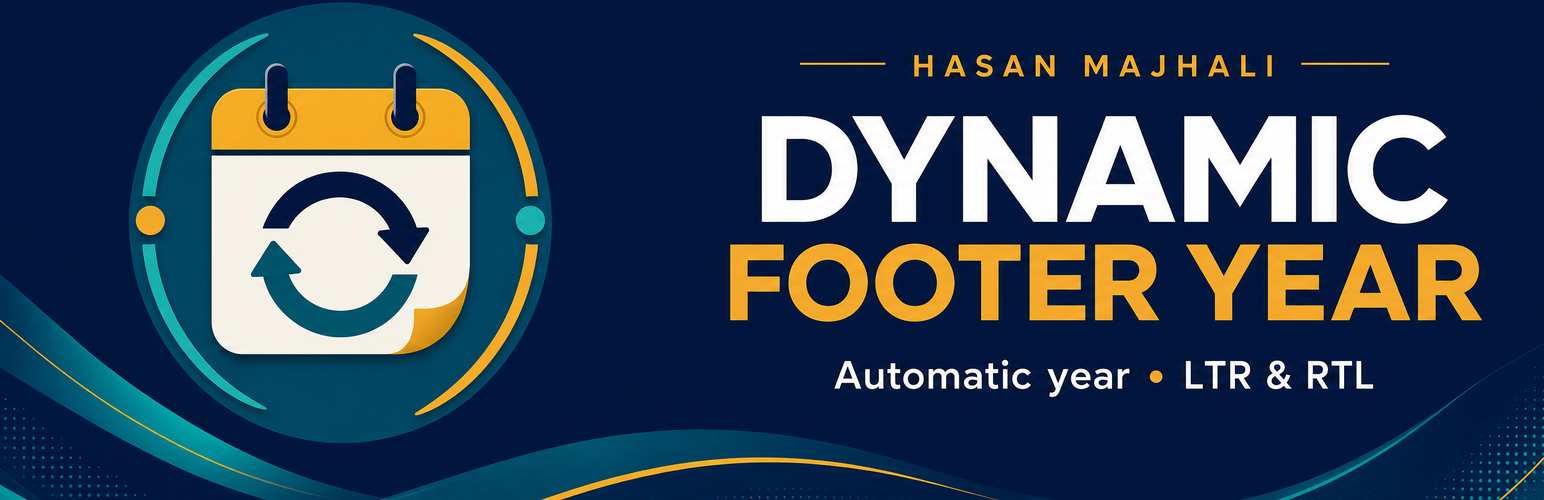 Hasan Majhali Dynamic Footer Year