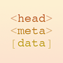 Head Meta Data Icon