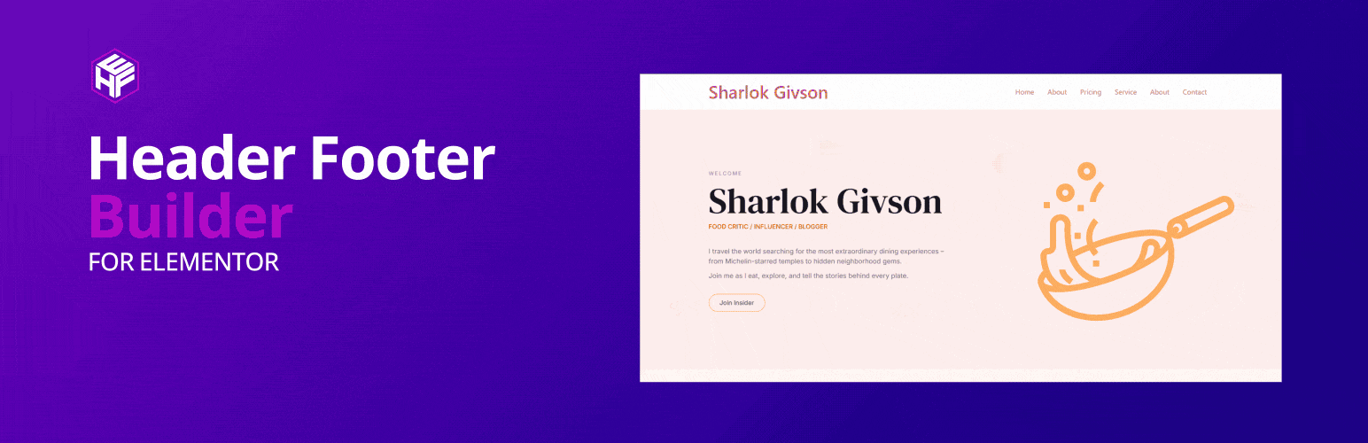 WordPress 外掛 Header Footer Builder for Elementor 的封面圖片