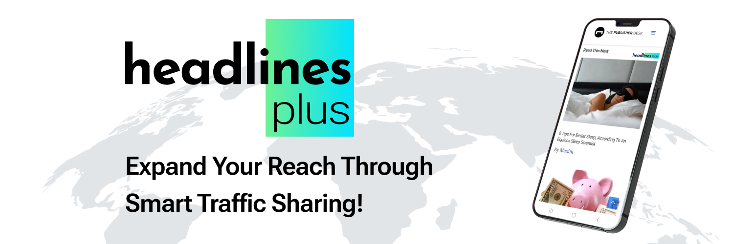 WordPress 外掛 The Publisher Desk – Headlines Plus Widget 的封面圖片。