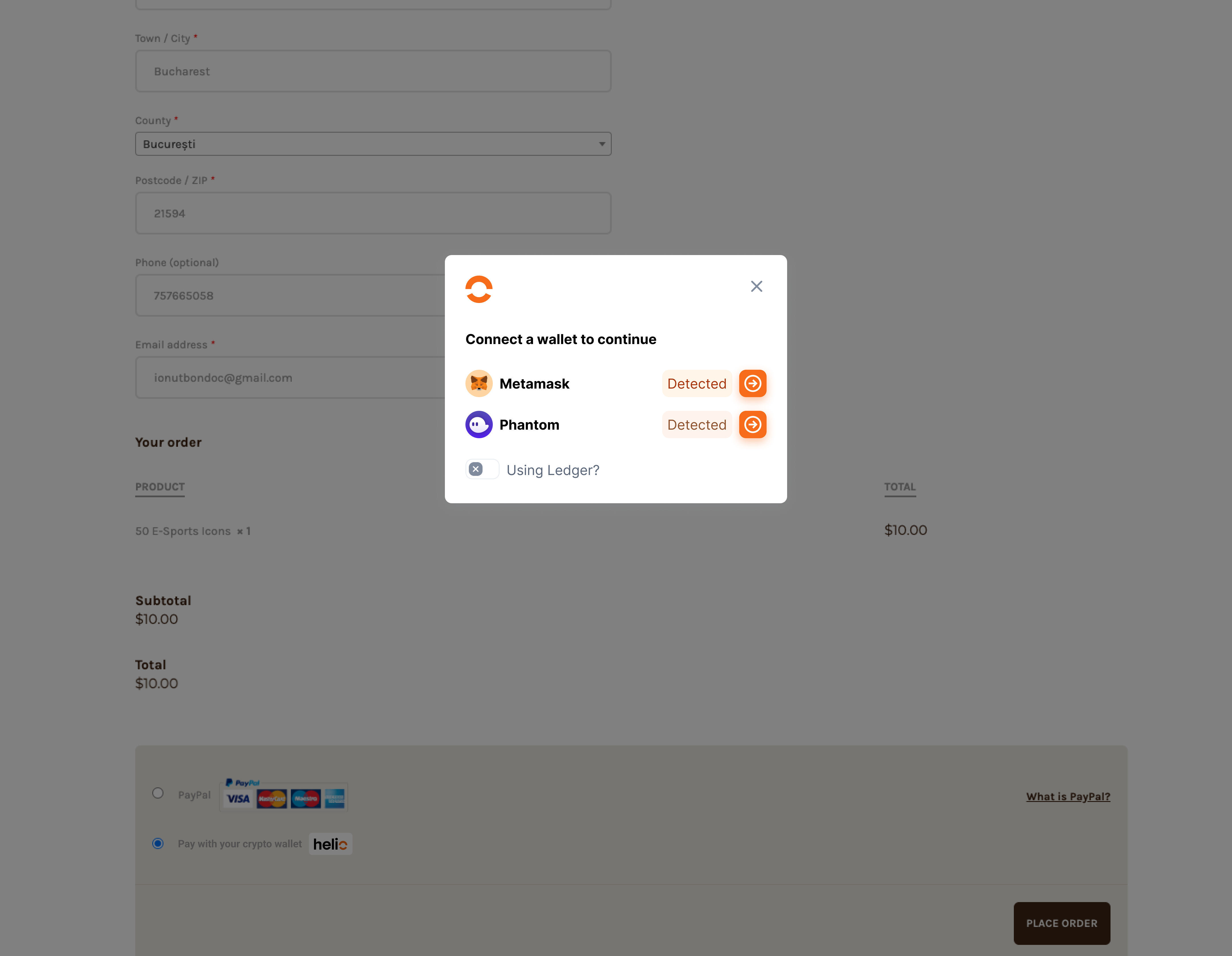 Connect Wallet