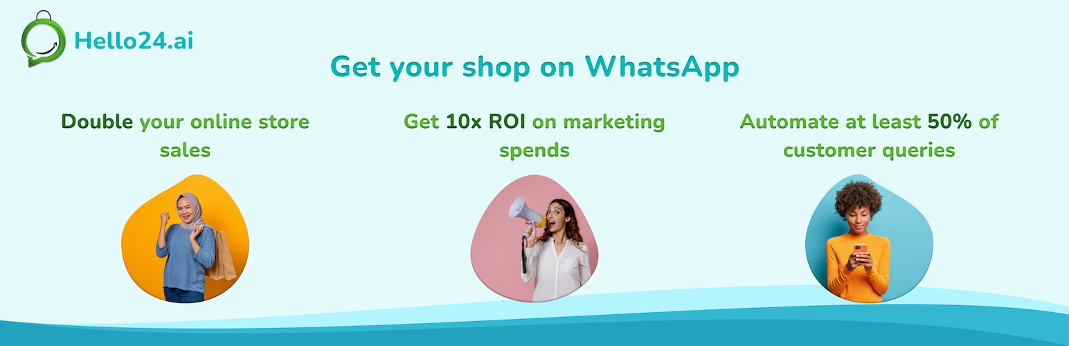 Hello24 – Order on Chat, Abandoned cart recovery & Marketing Automation