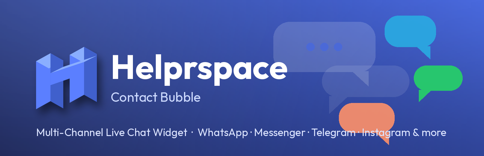 Helprspace Contact Bubble