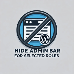 Hide Admin Bar for Selected Roles logo