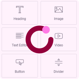 Hide Elementor Loading Panel logo
