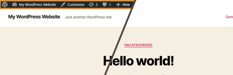 Hide Front End WP Admin Bar