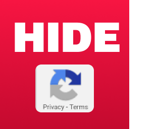 Hide Invisible Google reCAPTCHA Badge