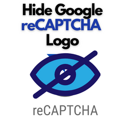 Hide Google reCAPTCHA Logo logo