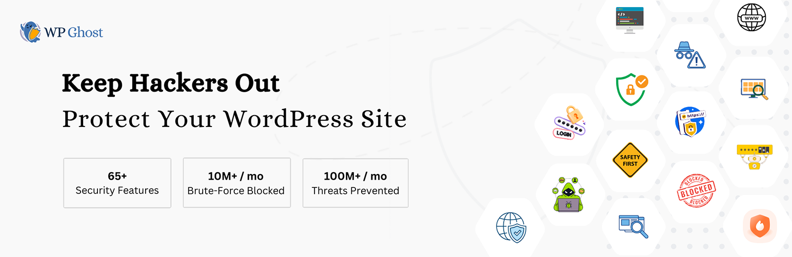 WordPress 外掛 WP Ghost (Hide My WP Ghost) – Security & Firewall 的封面圖片