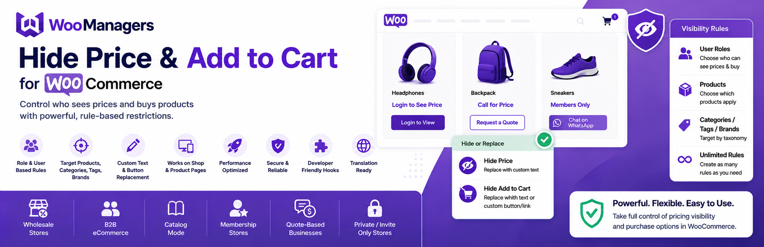 Hide price and add to cart Lite