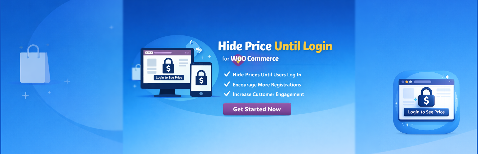 Hide Price Until Login for WooCommerce