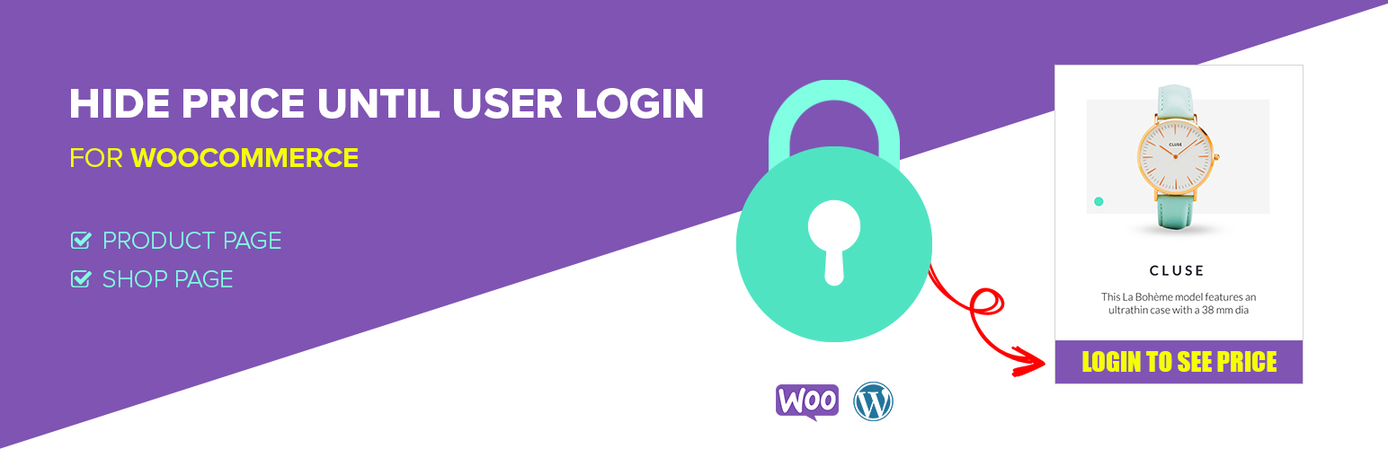 Hide Price Until User Login For Woocommerce