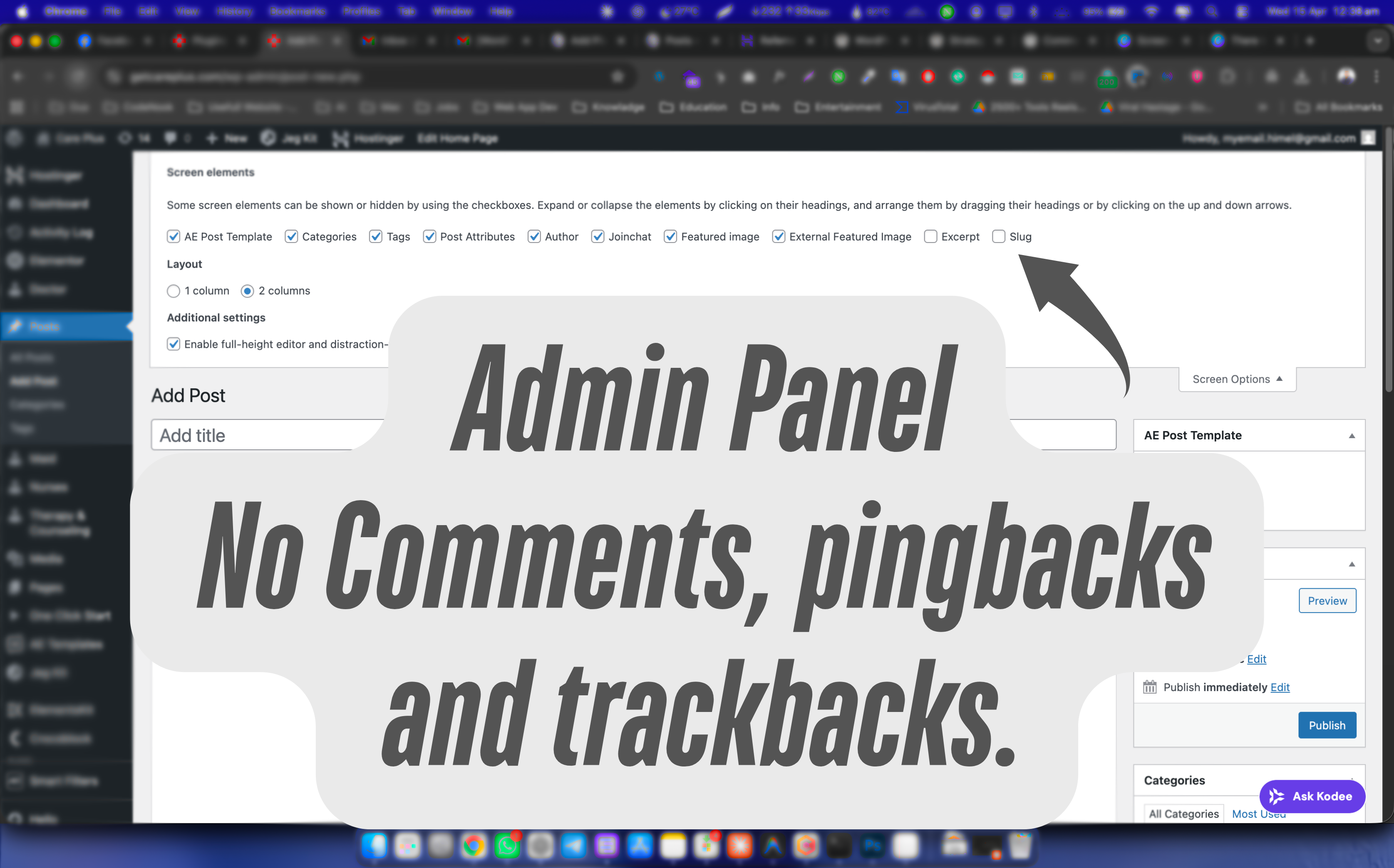 Comment and Pingback Blocker by Himel
