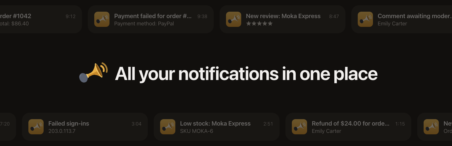 WordPress 外掛 Honk Me – Notifications for Sites, Shops and Forms 的封面圖片