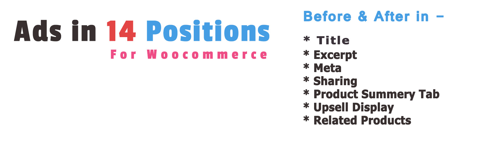 Show Ads in woocommerce