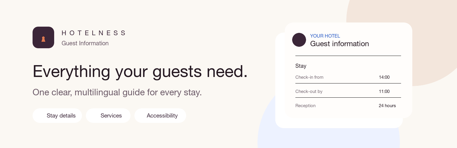 Hotel Guest Guide – Hotelness