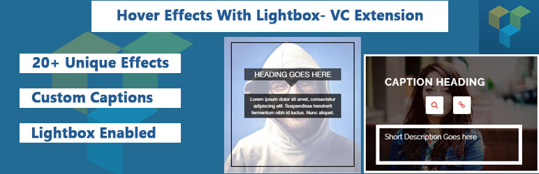 Hover Effects With Lightbox For WPBakery Page Builder (formely Visual Composer)