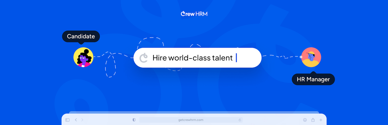 Employee, Leave and Recruitment Management System – Crew HRM