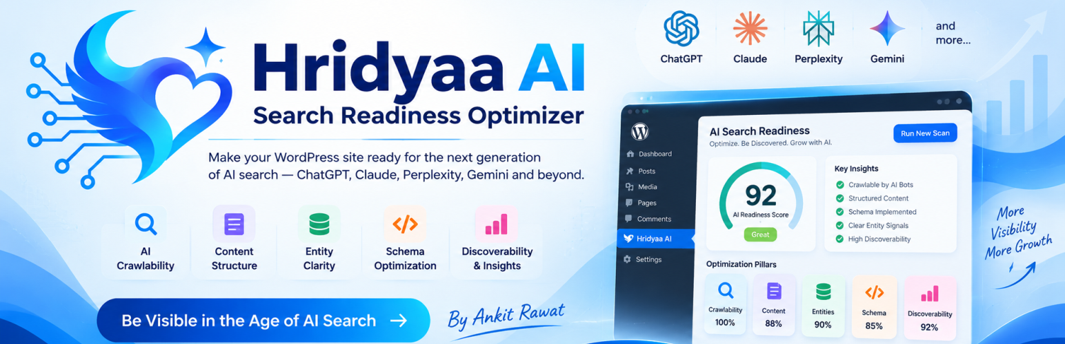 Hridyaa AI Search Readiness Optimizer