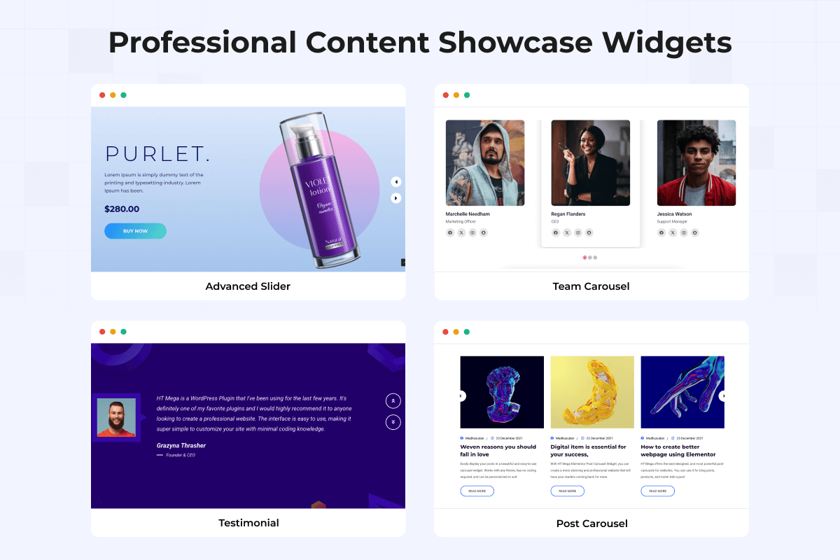 Create stunning sliders and carousels that capture attention and drive engagement