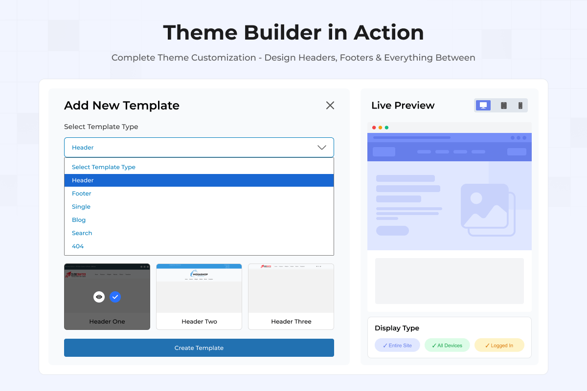 Complete Theme Customization - Design Every Part of Your WordPress Site