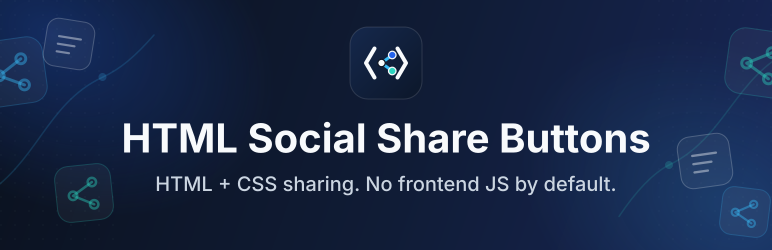 html-social-share-buttons