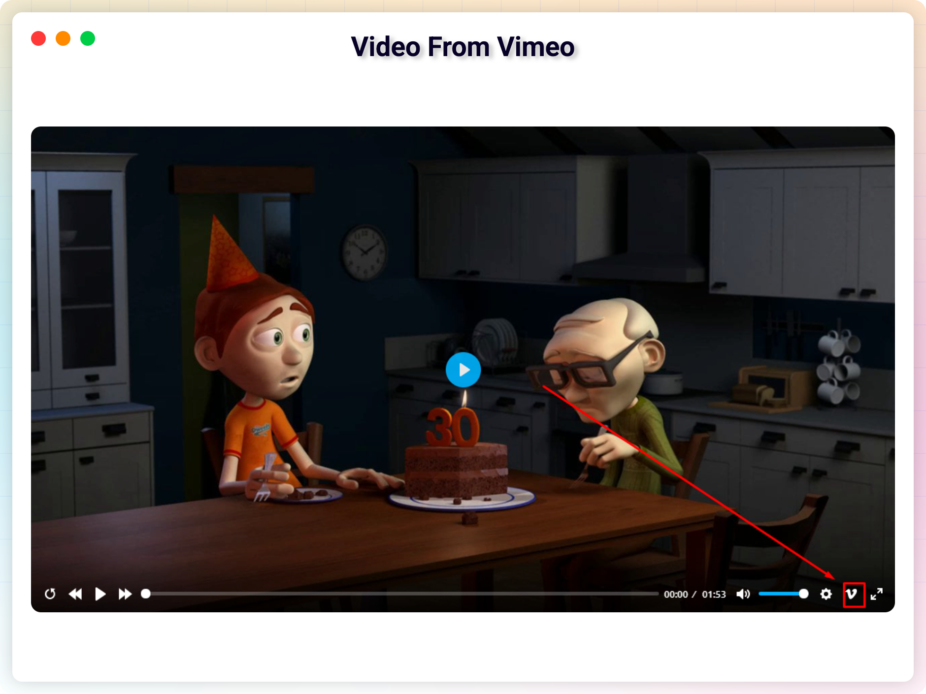 Video From Vimeo