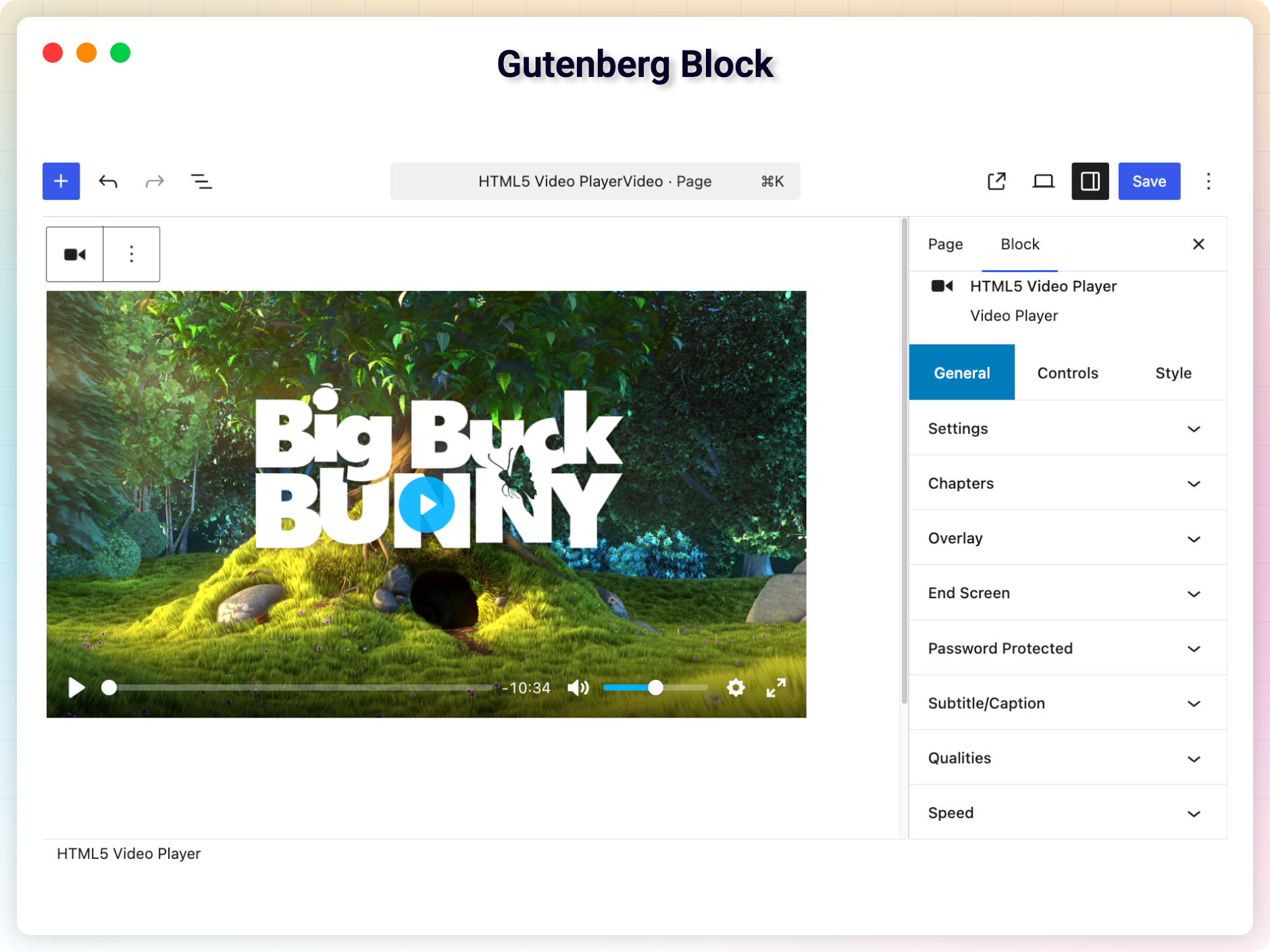 Gutenberg Block