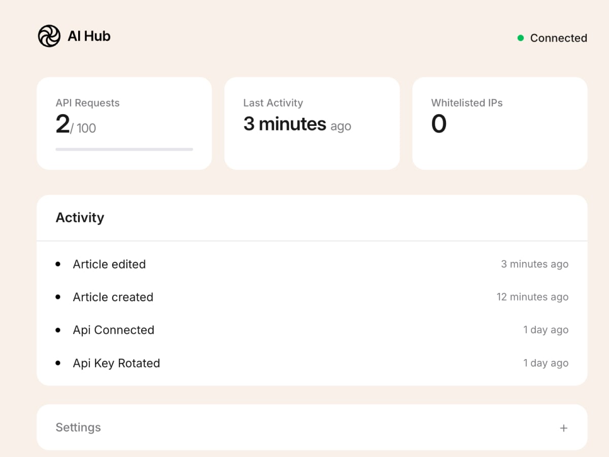 HubApp (AI Hub) – Platform for AI Agents application icon