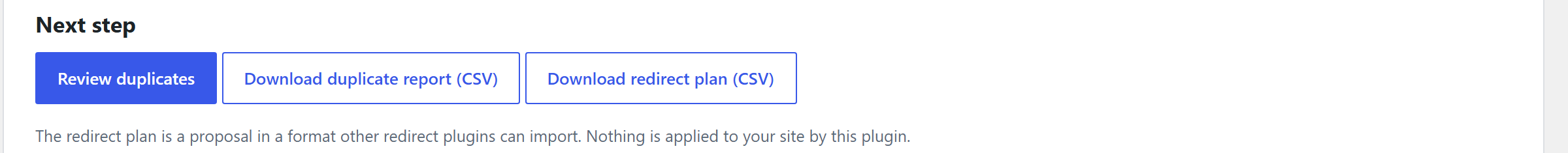 HUBLO Duplicate Content Auditor